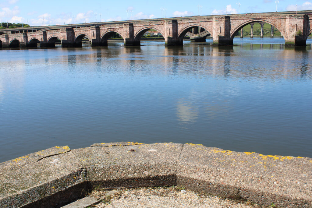 The river tweed its final journey